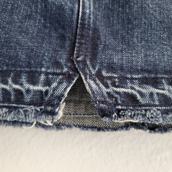 Free People Blue Mini Skirt Casual. - Picture 9 of 12